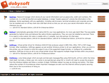 Tablet Screenshot of dobysoft.com
